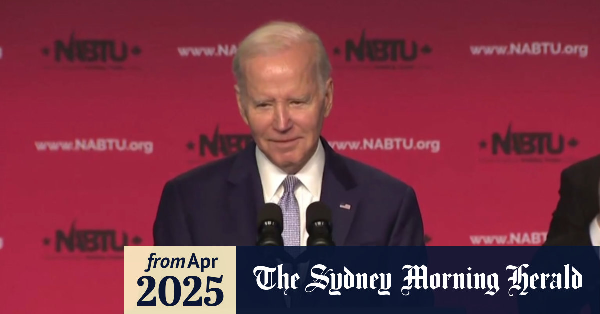 Video Biden formally announces 2025 campaign